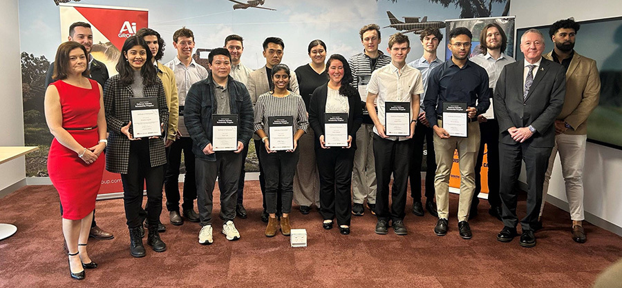 Defence Industry Scholarship graduates